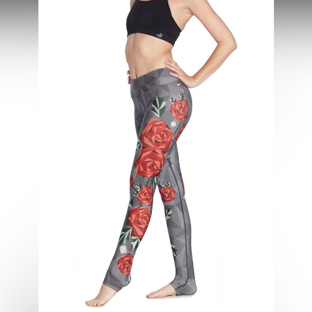 Werkshop Roses Full Length Leggings XS